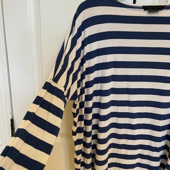 HATCH longsleeve boatneck striped tee - Picture 3 of 4